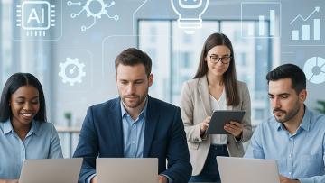 Gestión Inteligente con IA: Automatización y Productividad en el entorno laboral